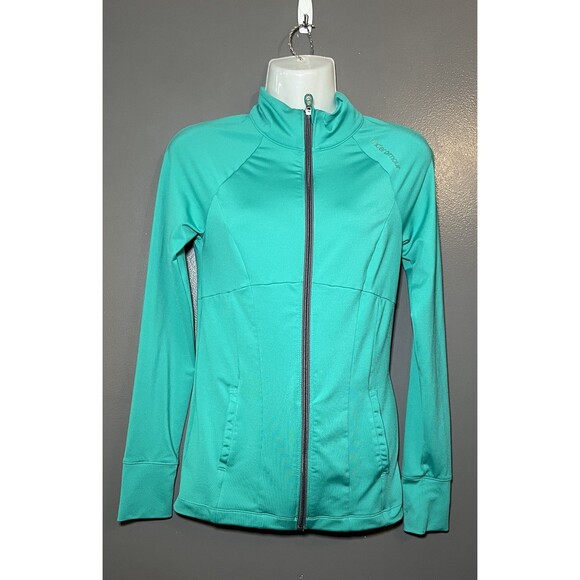 Under Armour Jacket Womens XS Green Full Zip AllSeasonGear Semi Fitted Training - Picture 1 of 10